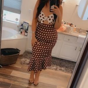 Polka dot dress